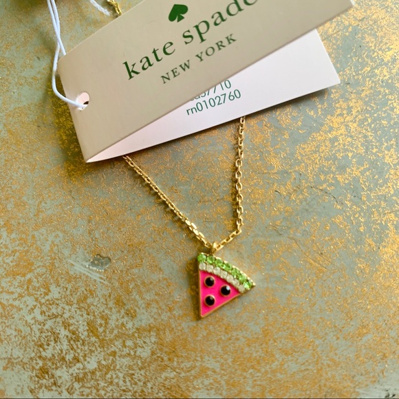 🍉 kate spade Watermelon Mini Pendant NWT - Picture 5 of 5